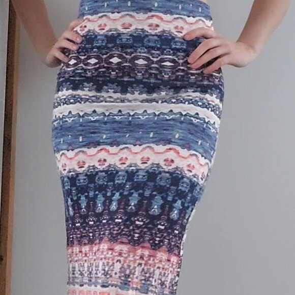 Multicoloured Maxi Skirt - Picture 4 of 7
